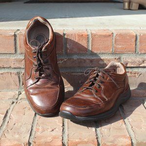 Rockport Prowalker Men's 9 Leather Lace Up Casual Dress Shoes EUC